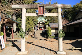 元城町東照宮の風景