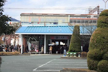 河津駅の風景