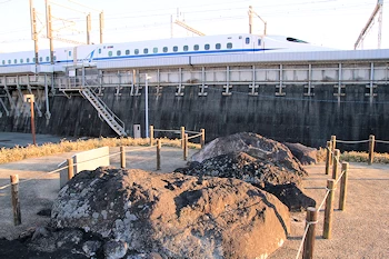 原分古墳の風景