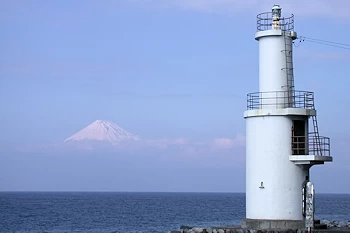 戸田灯台の風景