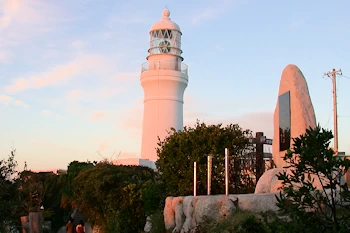 御前埼灯台の風景