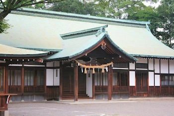 国府宮神社の風景