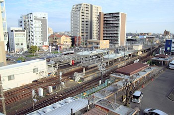岩倉駅の風景