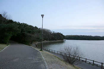 洲原公園の風景