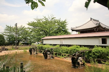 堀尾跡公園の風景