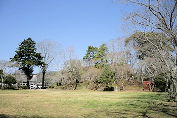長篠城跡の風景