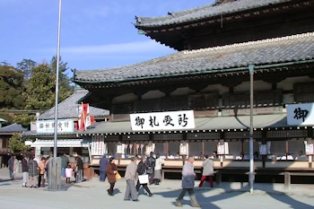 豊川稲荷の風景