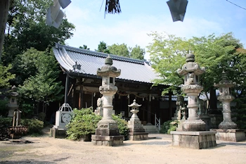 井後神社の風景