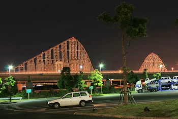湾岸長島パーキングエリアの風景