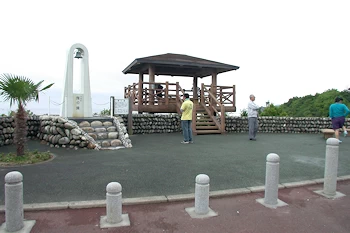 磯笛岬展望台の風景