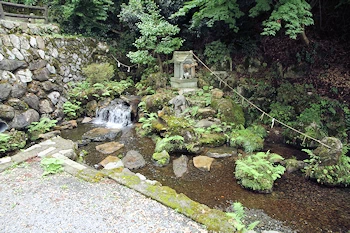 泉神社湧水の画像