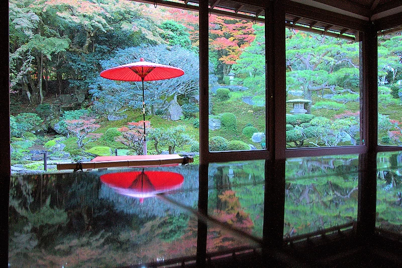 旧竹林院の風景