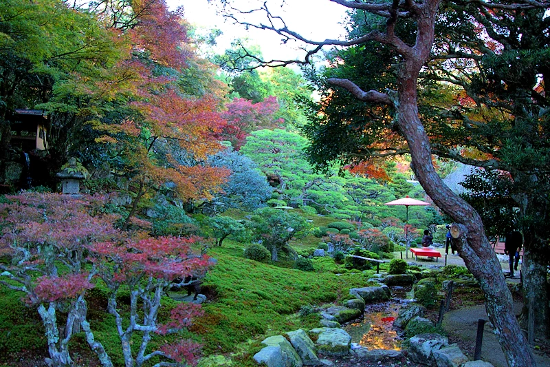 旧竹林院の風景