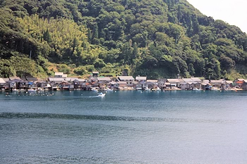 伊根の舟屋の画像