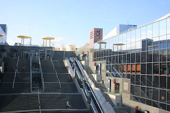 京都駅の風景