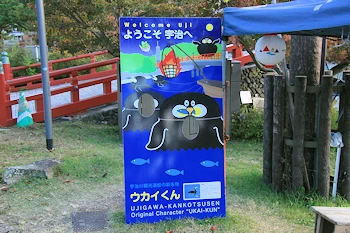 顔出し看板の風景