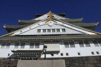 大阪城の風景