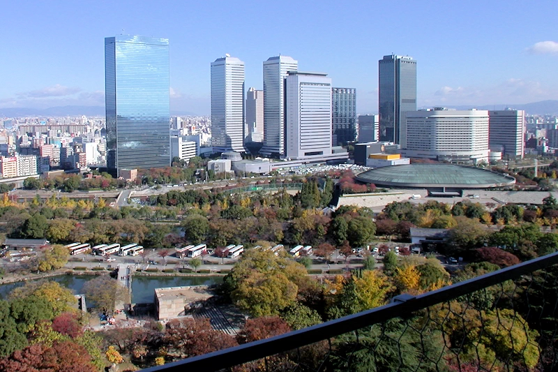 大阪城周辺地区の風景