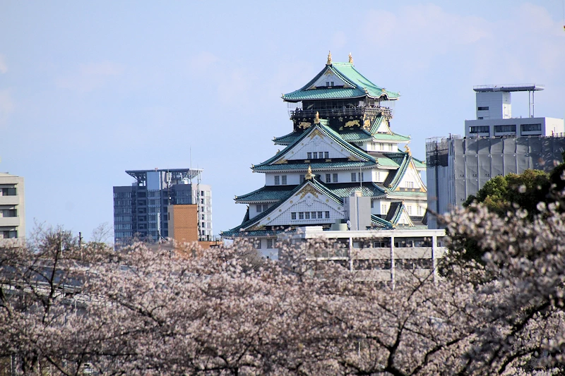 大阪城周辺地区の風景