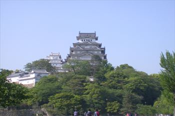姫路城の風景