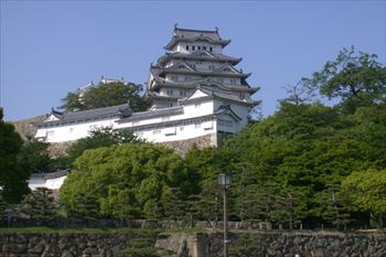 姫路城の風景