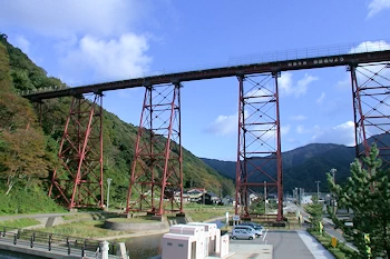 余部鉄橋の画像