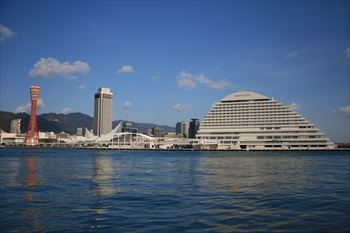 メリケンパークの風景