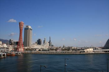 メリケンパークの風景