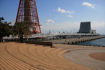 メリケンパークの風景