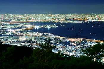 1000万ドルの夜景の風景