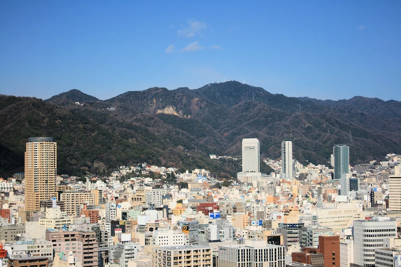 六甲山の風景