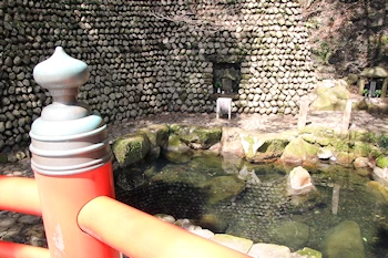 野中の清水の画像