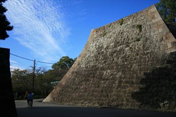 和歌山城の風景