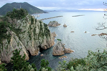 千貫松島の風景