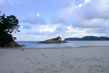 浦富海岸の風景