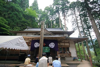 三徳山三佛寺の風景