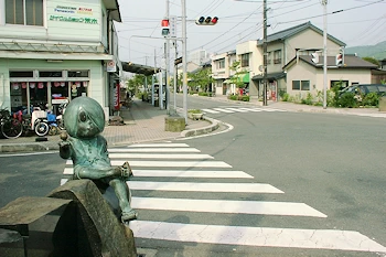 水木しげるロードの風景