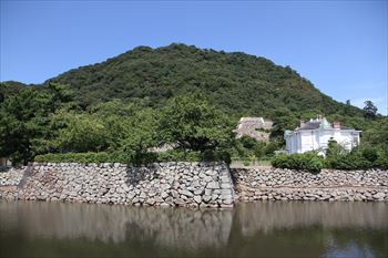 鳥取城の風景
