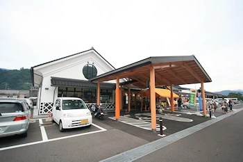 道の駅若桜の風景
