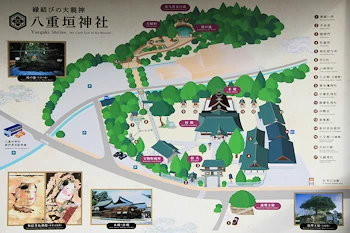 境内マップの風景