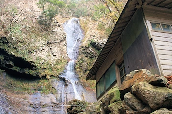 壇鏡の滝の画像