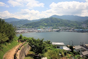 坂町の風景