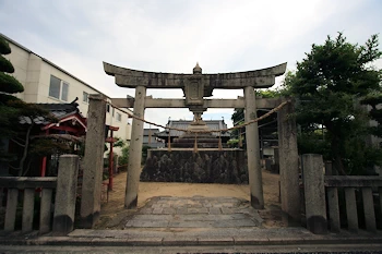 金毘羅神社の風景