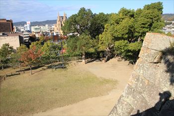 福山城の風景