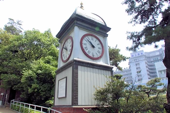 旧呉海軍工廠塔時計の風景