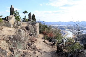 新高山城の風景