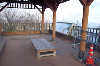 竜王山展望台の風景