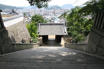 大山寺の風景