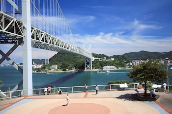 壇之浦パーキングエリアの風景