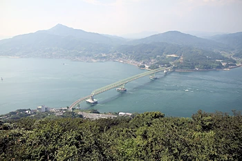 飯の山展望台の風景